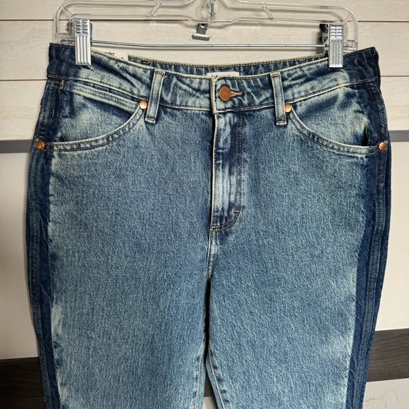 Wrangler gravity two tone acid wash westward 626 high rise boot cut jeans 28/32 - Picture 6 of 15